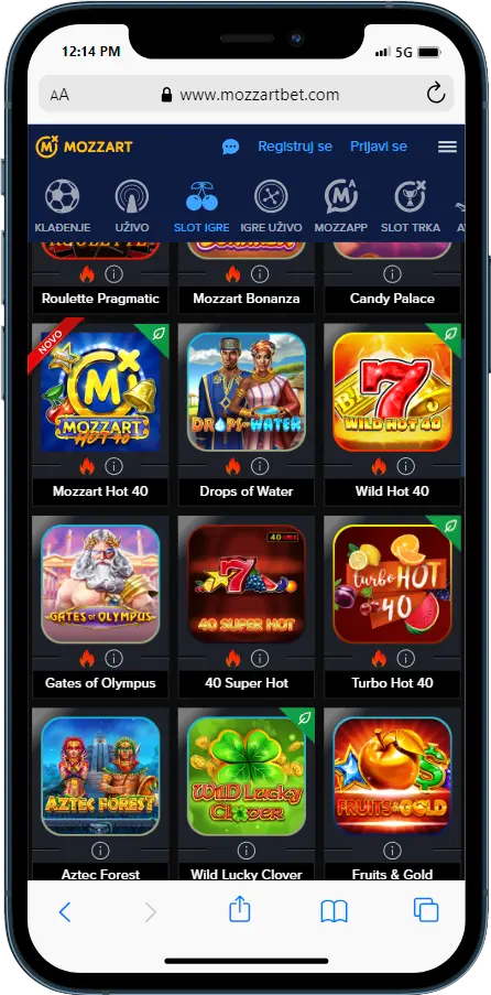 Mozzart Casino Download Mobiele App