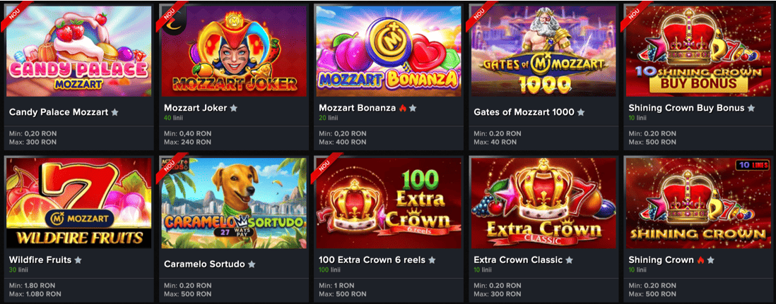 Slots Mozzart Casino